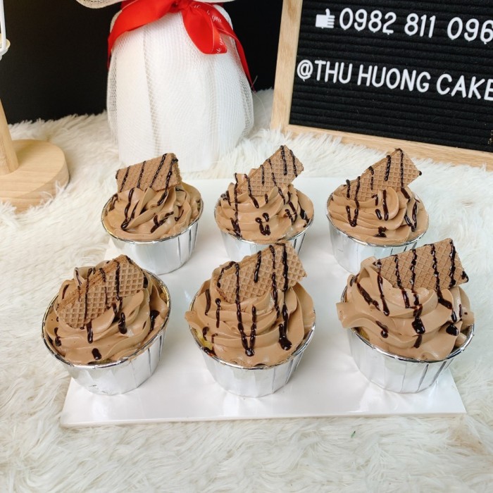 Bánh cupcake trang trí nabati