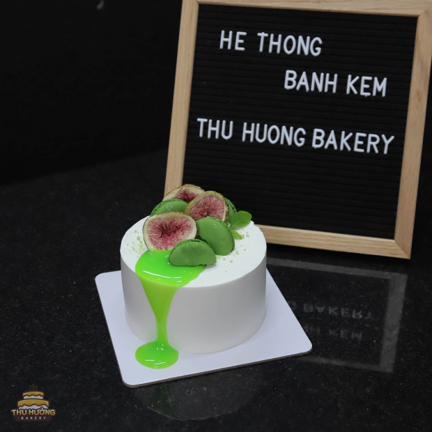 Bánh kem mứt kiwi đơn giản