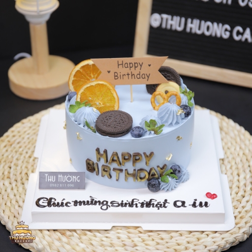 Bánh kem sinh nhật mini phiên bản việt quất