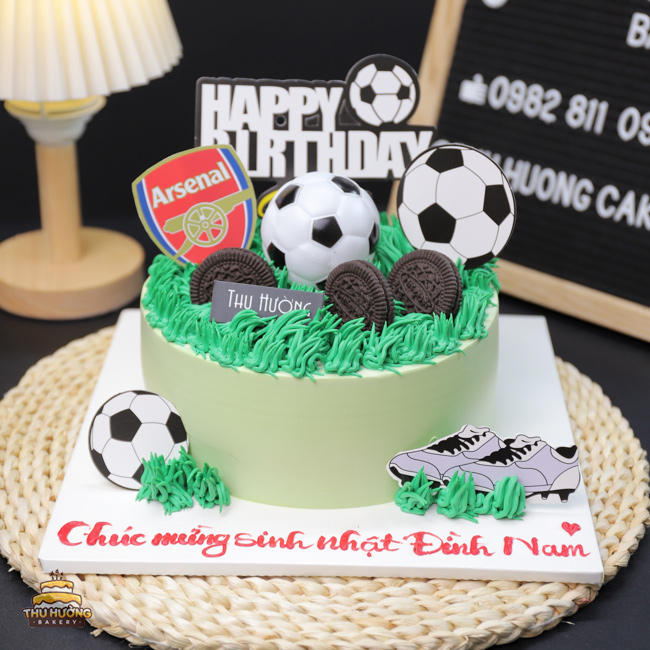 Bánh sinh nhật bóng đá Arsenal