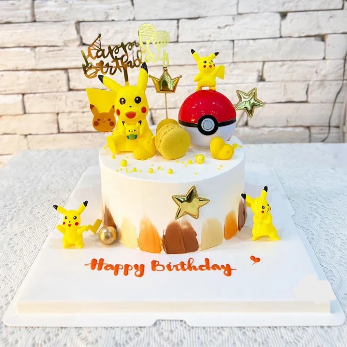 Bánh sinh nhật chủ đề pikachu đẹp mắt