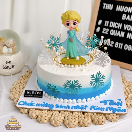 Bánh sinh nhật công chúa Elsa đẹp