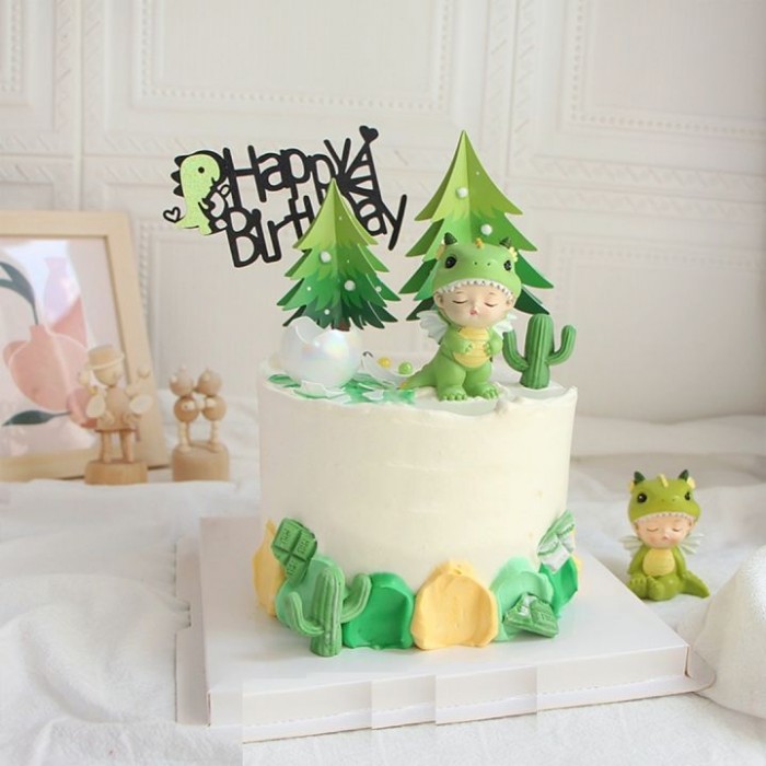 Bánh sinh nhật em bé khủng long