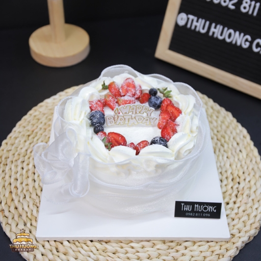 Bánh sinh nhật Nước Hàn hoa quả