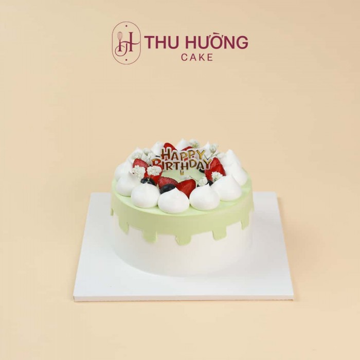 Bánh sinh nhật Hàn Quốc nhẹ nhàng