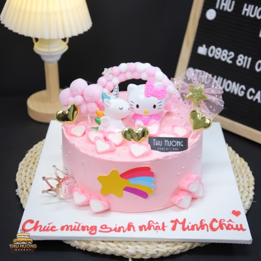 Bánh sinh nhật Hello Kitty cho nữ