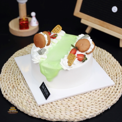 Bánh sinh nhật kem chảy phong cách Hàn Quốc