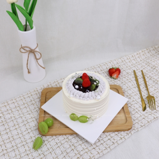 Bánh sinh nhật mini đơn giản