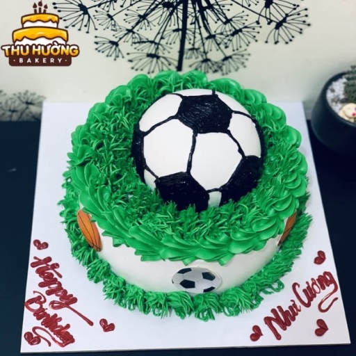 Bánh sinh nhật mô hình bóng đá