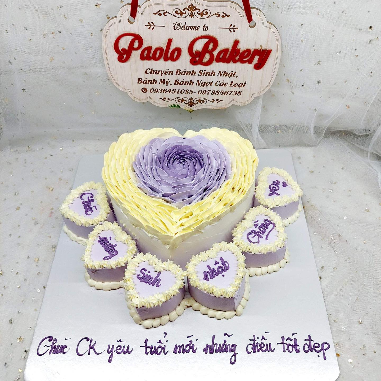 Bánh sinh nhật Paolo Bakery