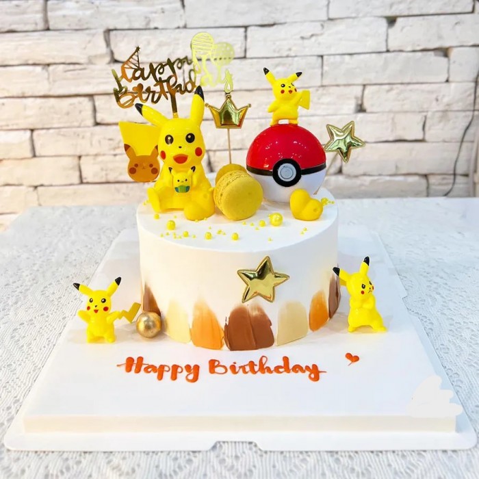 Bánh sinh nhật Pikachu trong bộ sưu tập Pokemon