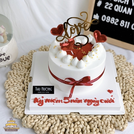 Mẫu bánh kỷ niệm ngày cưới ý nghĩa