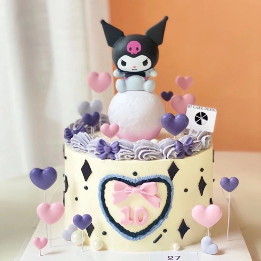 Tham khảo những mẫu bánh sinh nhật kuromi dễ thương