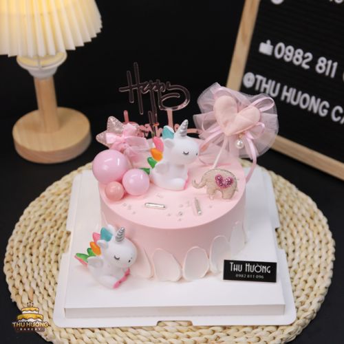 bánh sinh nhật bé ngựa pony cute -4