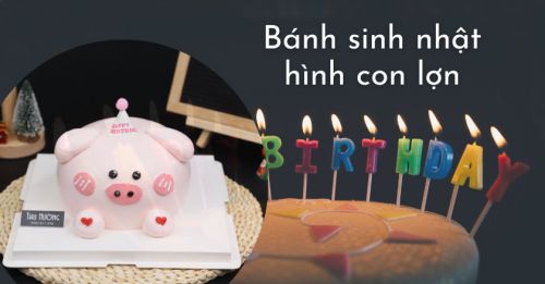 Tổng hợp những mẫu bánh sinh nhật hình con lợn đẹp, dễ thương nhất