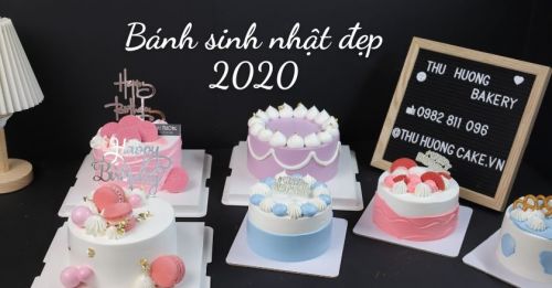 Top 5 mẫu bánh sinh nhật đẹp nhất năm 2020